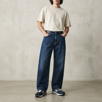 Men’s Baggy Wide Leg Jeans – Relaxed Streetwear Fit