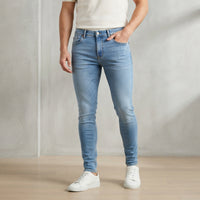 Men’s Skinny Stretch Jeans – Slim Fit Comfort