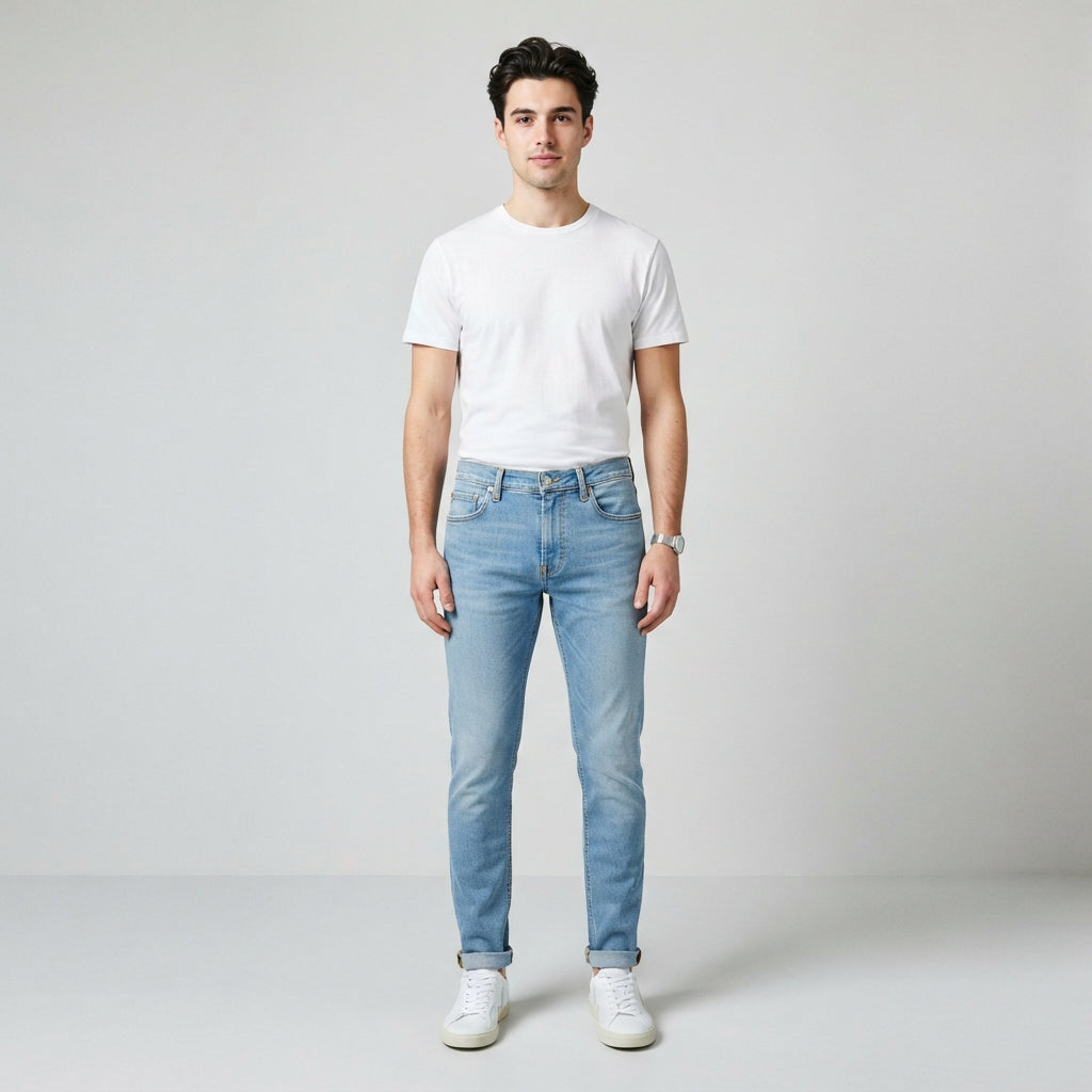 Men’s Slim Fit Jeans – Premium Stretch Denim