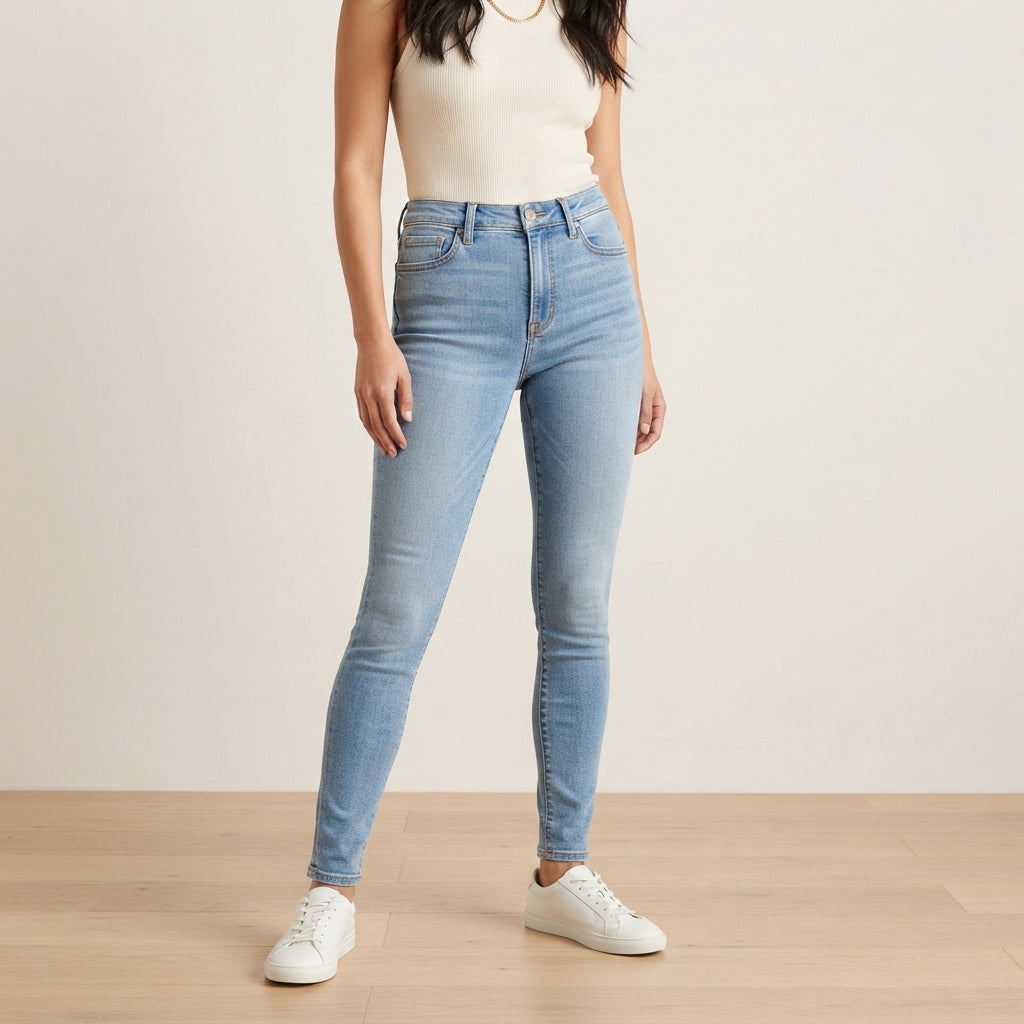 Women’s Skinny Stretch Jeans – Slim Fit Comfort