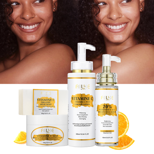 AILKE Vitamin C Skincare Set – Brightening & Even-Tone Care